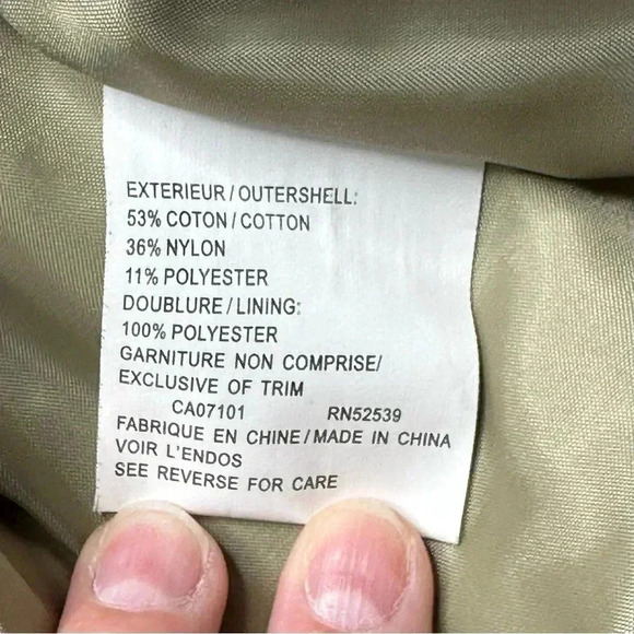 Platinum Utex Womens Lightweight Jacket XS Tan Hooded Pockets - Picture 12 of 15